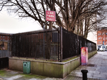 COLLEGE CAR PARK An exploration of the "permanently full" car park sign at Bolton Street College, Dublin. Discussing the transition to...