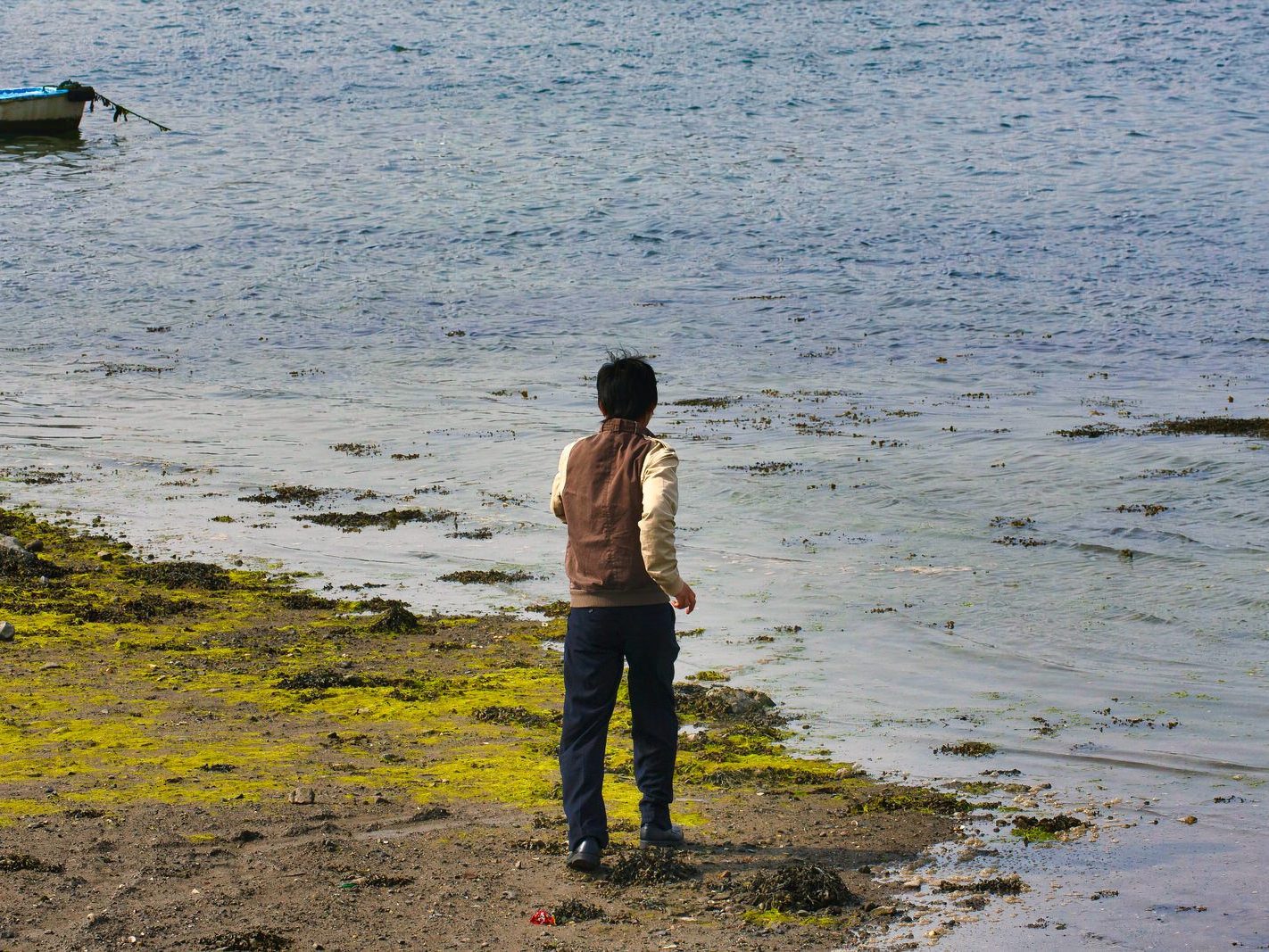 MALAHIDE SEAFRONT IN 2008 NEAREST THE TOWN OR THE LESS ATTRACTIVE SECTION 005