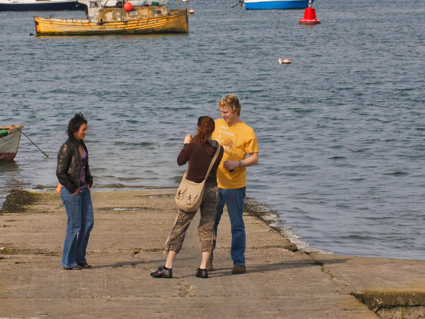 MALAHIDE SEAFRONT IN 2008 NEAREST THE TOWN OR THE LESS ATTRACTIVE SECTION 012