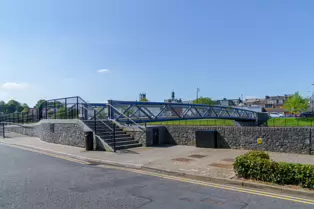 THE LADY DESART PEDESTRIAN AND CYCLE BRIDGE [ACROSS THE RIVER NORE IN THE CITY OF KILKENNY]-245452-1