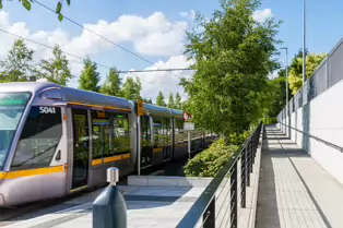 CABRA TRAM STOP [AND MOUNT BERNARD PUBLIC PARK]-244044-1