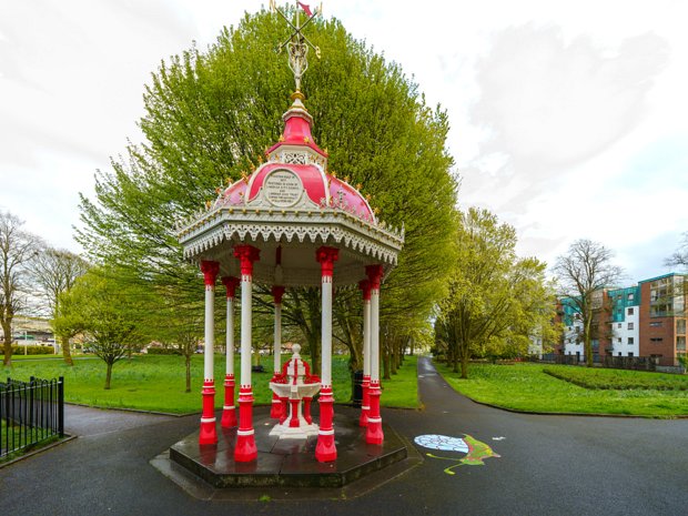 RUSSELL MEMORIAL FOUNTAIN Both Limerick and Belfast boast ornate Victorian fountains that have become cherished landmarks, each with a unique...