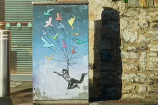 I'LL BE YOUR WINGS MY MARIA CASTILLO [PAINT-A-BOX STREET ART ON EAST TERENURE ROAD]-2456140-1