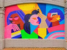 MURALS BY CLAIRE PROUVOST AT TARA STREET DART STATION [HALLOWEEN 2024]-244262-1