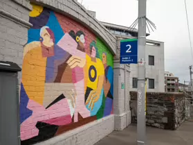 MURALS BY CLAIRE PROUVOST AT TARA STREET DART STATION [HALLOWEEN 2024]-244275-1