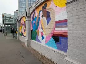 MURALS BY CLAIRE PROUVOST AT TARA STREET DART STATION [HALLOWEEN 2024]-244280-1