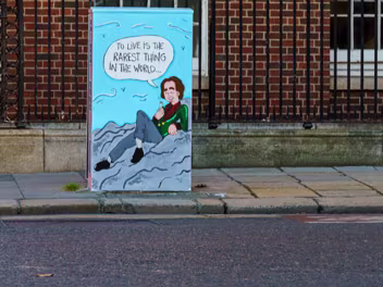 BY JESSICA MOLESINI Molesini, originally from Italy, is a Dublin-based illustrator and muralist known for her vibrant colours and playful...