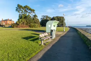 THE WIND SHELTERS AND THE BANDSTAND ALONG CLONTARF PROMENADE [REMAIN AS A TRIBUTE TO HERBERT SIMMS]-246827-1
