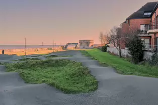THE MARTELLO TOWER AND THE FOOTBRIDGE [IN WILLIAMSTOWN THE VILLAGE THAT WAS MOVED]-246309-1