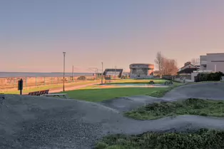 THE MARTELLO TOWER AND THE FOOTBRIDGE [IN WILLIAMSTOWN THE VILLAGE THAT WAS MOVED]-246310-1