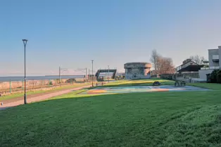 THE MARTELLO TOWER AND THE FOOTBRIDGE [IN WILLIAMSTOWN THE VILLAGE THAT WAS MOVED]-246311-1