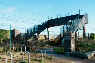 THE MARTELLO TOWER AND THE FOOTBRIDGE [IN WILLIAMSTOWN THE VILLAGE THAT WAS MOVED]-246315-1