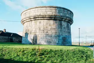 THE MARTELLO TOWER AND THE FOOTBRIDGE [IN WILLIAMSTOWN THE VILLAGE THAT WAS MOVED]-246317-1