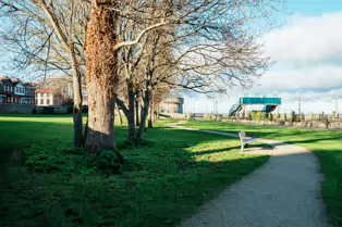 THE MARTELLO TOWER AND THE FOOTBRIDGE [IN WILLIAMSTOWN THE VILLAGE THAT WAS MOVED]-246319-1