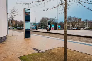 THE BROADSTONE TRAM STOP [ON A REALLY COLD DAY IN JANUARY 2025 I VISITED THE DESI CREW RESTAURANT]-246325-1