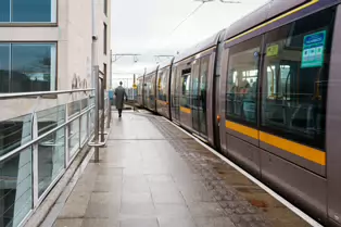 CHARLEMONT LUAS TRAM STOP [ON A REALLY COLD DAY IN JANUARY 2025 I VISITED THE NEARBY DESI CREW RESTAURANT]-246329-1