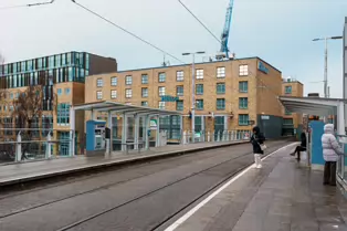 CHARLEMONT LUAS TRAM STOP [ON A REALLY COLD DAY IN JANUARY 2025 I VISITED THE NEARBY DESI CREW RESTAURANT]-246330-1