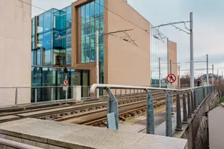 CHARLEMONT LUAS TRAM STOP [ON A REALLY COLD DAY IN JANUARY 2025 I VISITED THE NEARBY DESI CREW RESTAURANT]-246333-1