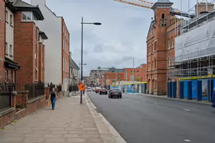 DORSET STREET FIRE STATION LOOKS A BIT ISOLATED [THE GOOD NEWS IS THAT IT HAS BEEN PRESERVED]-253273-1