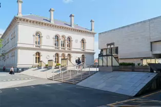 THE BERKELEY LIBRARY FORECOURT AND THE SPHERE WITHIN THE SPHERE [THE LIBRARY IS TO BE RENAMED]-219390-1