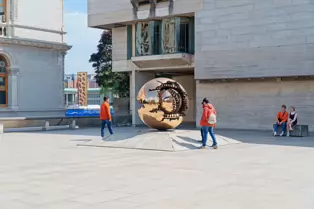 THE BERKELEY LIBRARY FORECOURT AND THE SPHERE WITHIN THE SPHERE [THE LIBRARY IS TO BE RENAMED]-219394-1