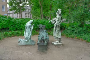 THE SILENT SCREAM - ANDREW O'CONNOR'S THE VICTIMS SCULPTURE [MERRION SQUARE DUBLIN]-253395-1