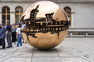 SPHERE WITHIN SPHERE AT THE EAVAN BOLAND LIBRARY [TRINITY COLLEGE DUBLIN]-253323-1