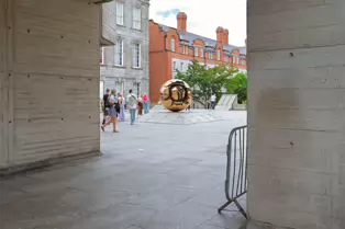 SPHERE WITHIN SPHERE AT THE EAVAN BOLAND LIBRARY [TRINITY COLLEGE DUBLIN]-253330-1