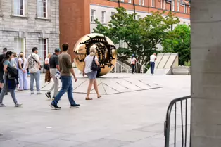 SPHERE WITHIN SPHERE AT THE EAVAN BOLAND LIBRARY [TRINITY COLLEGE DUBLIN]-253331-1