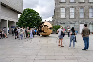 SPHERE WITHIN SPHERE AT THE EAVAN BOLAND LIBRARY [TRINITY COLLEGE DUBLIN]-253332-1