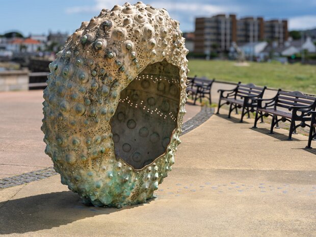 MOTHERSHIP BY RACHEL JOYNT Beyond its artistic merit, Mothership carries significant symbolism. The sea urchin itself serves as a powerful...