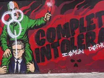 DONALDSON MURAL AT CROSS GUNS BRIDGE