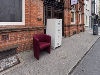 TAKE A SEAT Many years ago I had a summer job with a large company and ended up saying, to what I thought was a visitor, "take a...