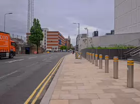 GROSVENOR STREET AND THE IMPACT OF BELFAST GRAND CENTRAL STATION [PHOTOGRAPHED MAY 2025]-251868-1