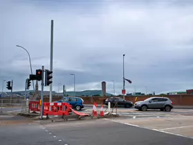GROSVENOR STREET AND THE IMPACT OF BELFAST GRAND CENTRAL STATION [PHOTOGRAPHED MAY 2025]-251877-1