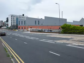 GROSVENOR STREET AND THE IMPACT OF BELFAST GRAND CENTRAL STATION [PHOTOGRAPHED MAY 2025]-251886-1