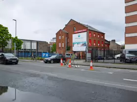 GROSVENOR STREET AND THE IMPACT OF BELFAST GRAND CENTRAL STATION [PHOTOGRAPHED MAY 2025]-251895-1