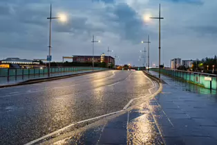 AFTER DARK AT LAGAN WEIR AND NEARBY [I USED A LEICA Q3]-251923-1