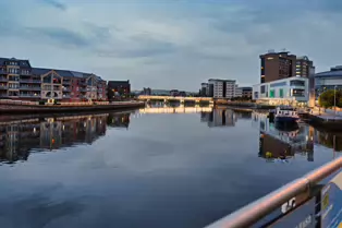 AFTER DARK AT LAGAN WEIR AND NEARBY [I USED A LEICA Q3]-251929-1