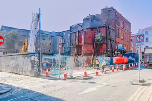 DEMOLITION WORK IS ONGOING ON PARNELL STREET [A NEW HOTEL WILL BE LOCATED HERE]-249114-1