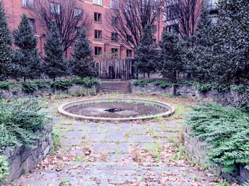DERELICT PHASE Designed as a sunken garden in the late 1980s to minimise traffic noise, the park was officially opened in 1988 during...