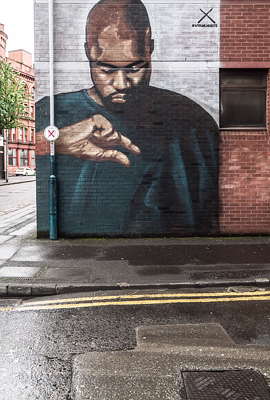 MURALS ON UNION STREET BELFAST BY VISUAL WASTE [EARLY EXAMPLES OF HIS WORK]-235440-1 MURAL BY URBAN WASTE