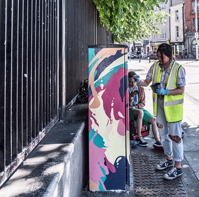 PAINT-A-BOX STREET ART BY CAIZ ON BOLTON STREET [PHOTOGRAPHED IN JUNE 2017]-237594-1
