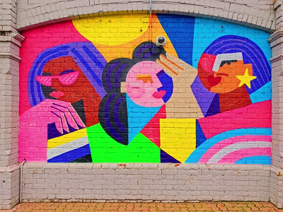 MURALS BY CLAIRE PROUVOST AT TARA STREET DART STATION [HALLOWEEN 2024]-244262-1