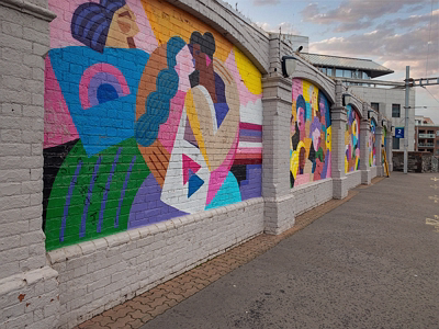MURALS BY CLAIRE PROUVOST AT TARA STREET DART STATION [HALLOWEEN 2024]-244271-1