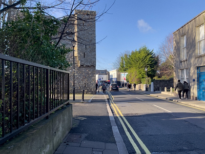THIS IS ARCHBOLD'S CASTLE [LOCATED ON THE MAIN STREET IN DALKEY VILLAGE]-246194-1