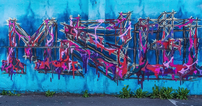 LEGACY PHOTOGRAPHS OF THE STREET ART AT THE TIVOLI THEATRE CARPARK - JUNE 2013 [HAS BEEN DEMOLISHED]-269937