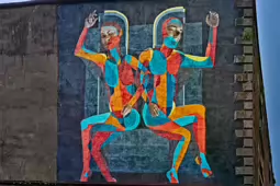 STREET ART INCLUDING THE SLEEPING PATTERNS MURALS [THE CAHILL MAY ROBERTS SITE JUNE 2016]-244479-1
