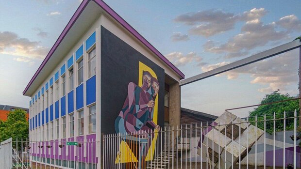 SLEEPING PATTERNS MURALS Sleeping Patterns murals by the Church of Best Ever. This particular mural no longer exists but the second one of the...