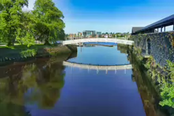 SYLVESTER O'HALLORAN FOOTBRIDGE IN LIMERICK [THIS IS A FAVOURITE OF MINE]-233868-1